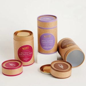 Food powder kraft paper tube